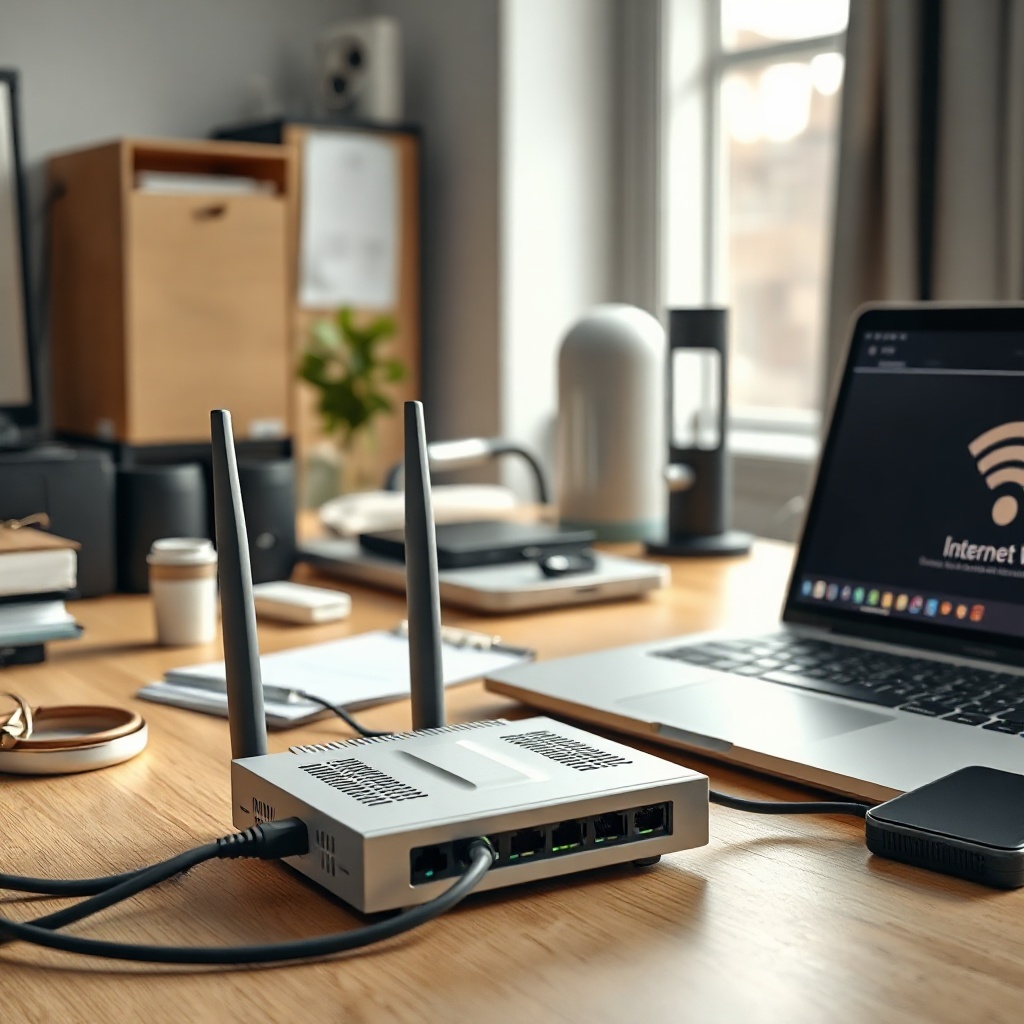 Mit WLAN verbunden, aber kein Internet