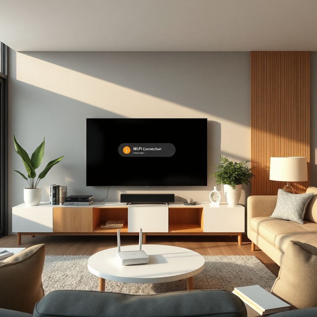 Smart-TV findet kein WLAN
