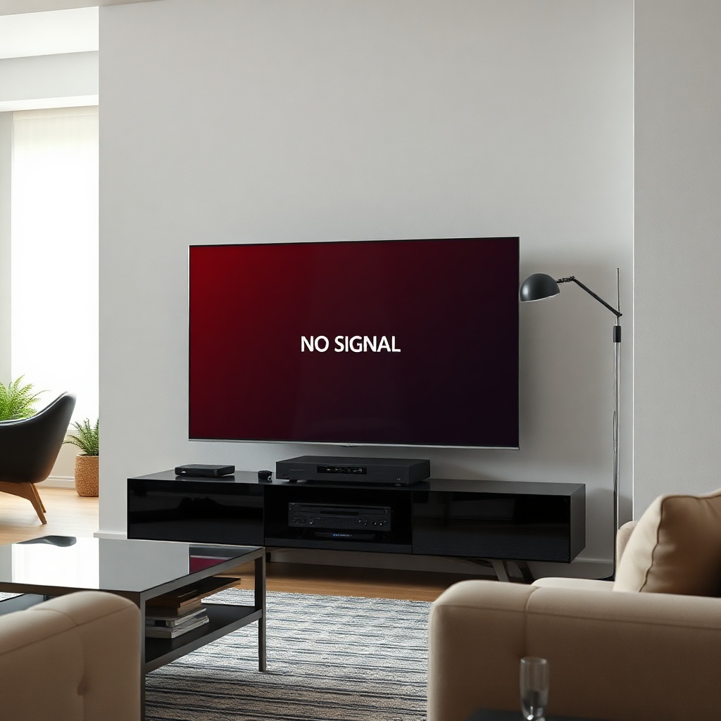Fernseher kein Signal
