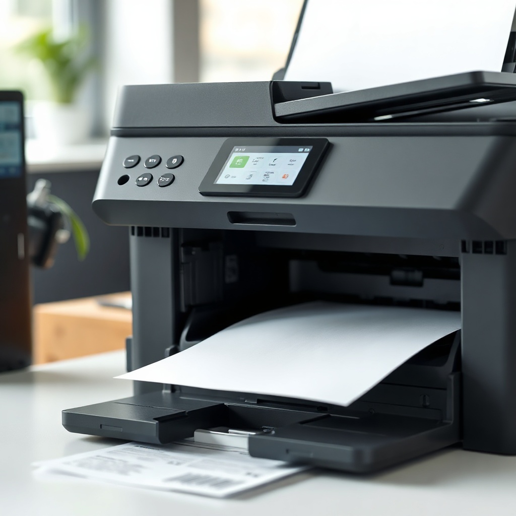 Drucker druckt leere Seiten