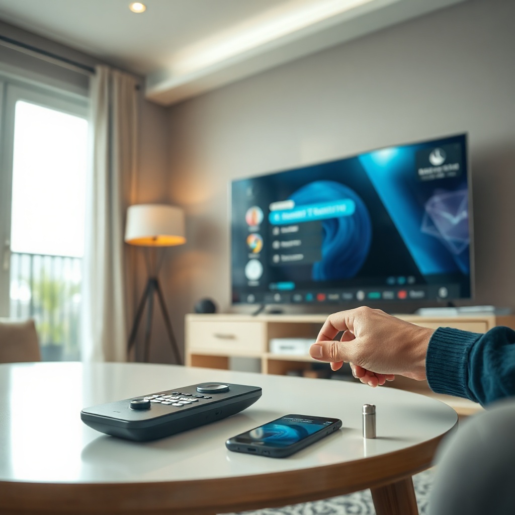 Smart-TV reagiert nicht auf die Fernbedienung